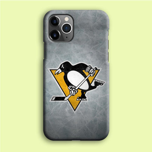 Hockey Pittsburgh Penguins NHL 002 iPhone 12 Pro Case-Plastic / Full Wrap (3D Case)-Xtracase