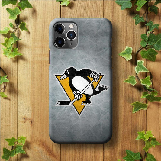 Hockey Pittsburgh Penguins NHL 002 iPhone 11 Pro Max Case-Plastic / Full Wrap (3D Case)-Xtracase