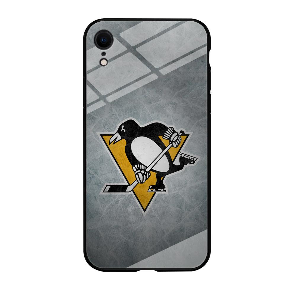 Hockey Pittsburgh Penguins NHL 002 iPhone XR Case-Tempered Glass Case-Xtracase