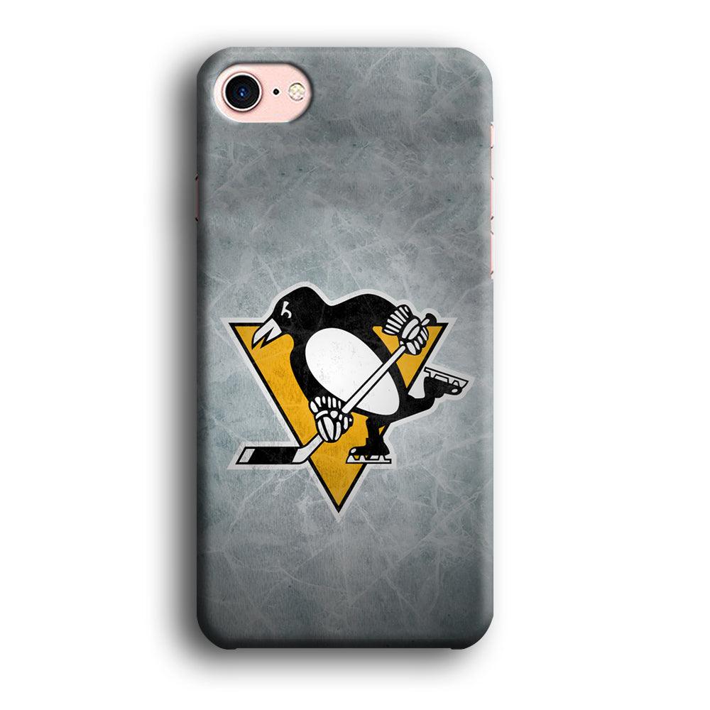 Hockey Pittsburgh Penguins NHL 002 iPhone 8 Case-Plastic / Full Wrap (3D Case)-Xtracase