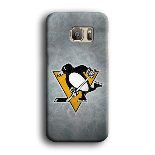 Hockey Pittsburgh Penguins NHL 002 Samsung Galaxy S7 Case-Plastic / Full Wrap (3D Case)-Xtracase
