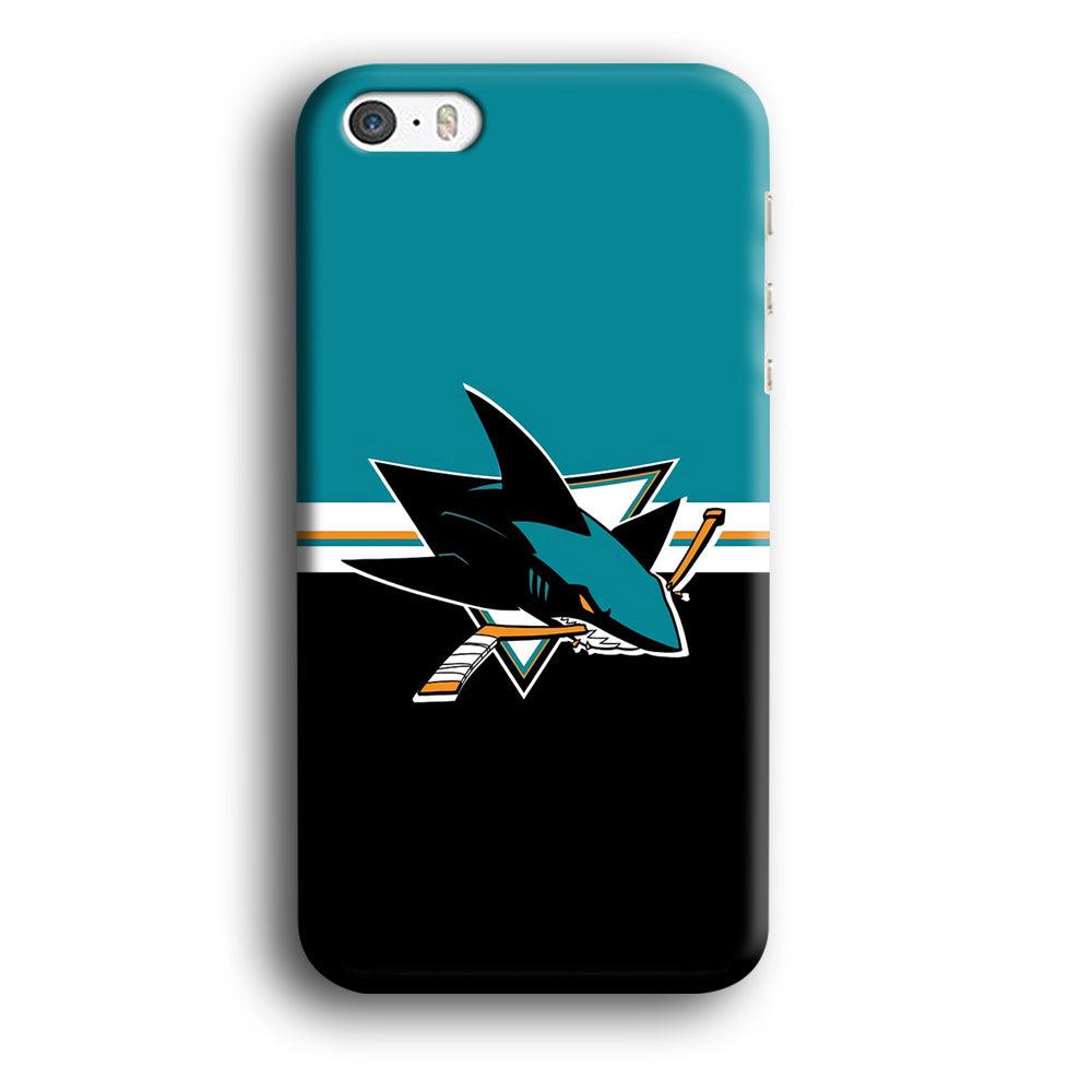 Hockey San Jose Sharks NHL 001 iPhone 5 | 5s Case-Plastic / Full Wrap (3D Case)-Xtracase