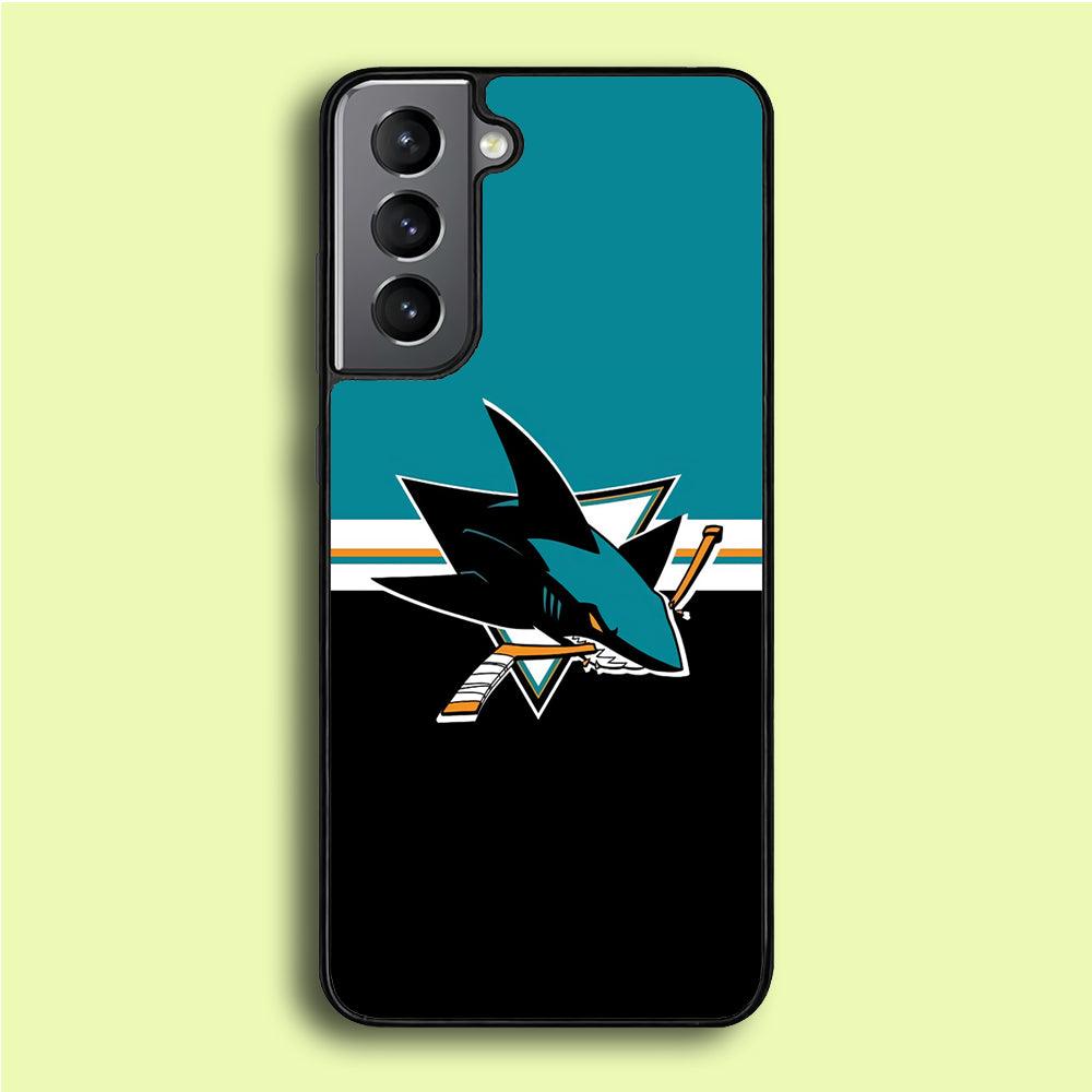 Hockey San Jose Sharks NHL 001 Samsung Galaxy S21 Plus Case-Plastic / Full Wrap (3D Case)-Xtracase