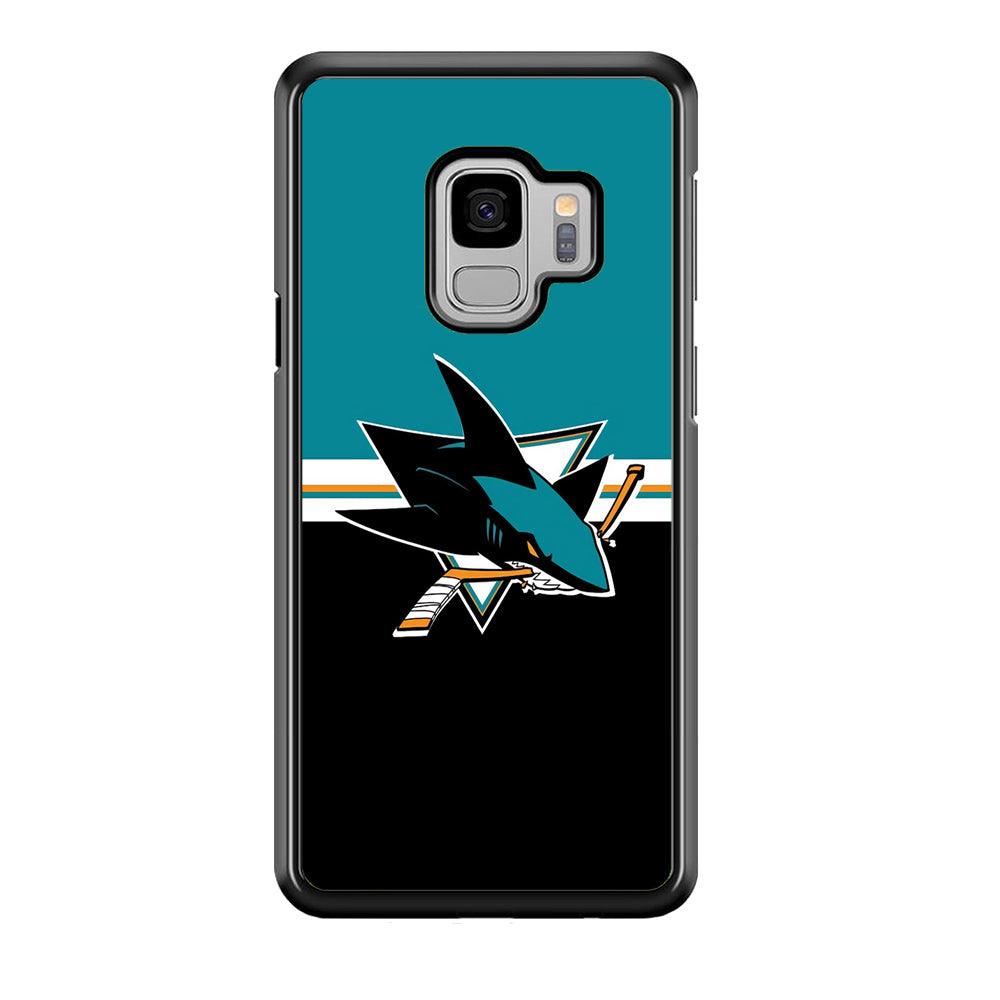 Hockey San Jose Sharks NHL 001 Samsung Galaxy S9 Case-Plastic / Full Wrap (3D Case)-Xtracase