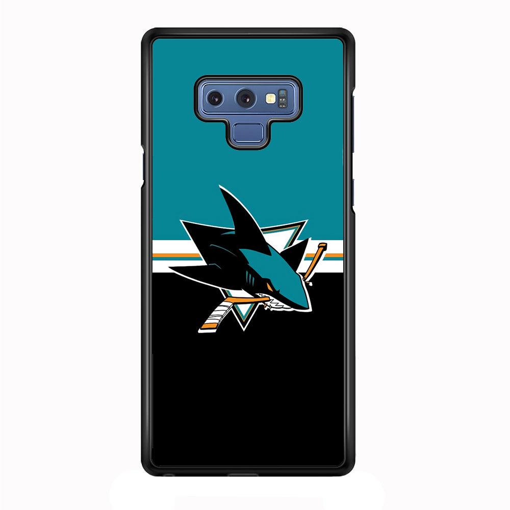 Hockey San Jose Sharks NHL 001 Samsung Galaxy Note 9 Case-Plastic / Full Wrap (3D Case)-Xtracase