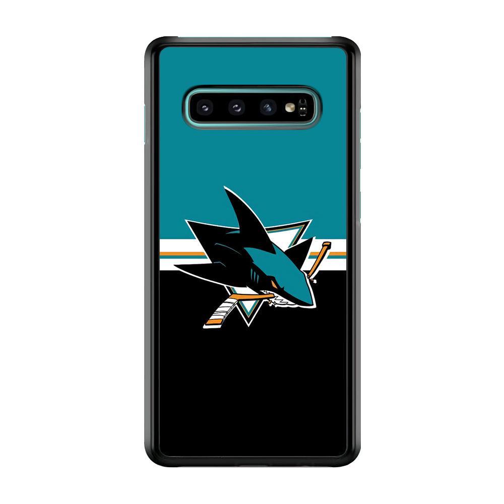 Hockey San Jose Sharks NHL 001 Samsung Galaxy S10 Plus Case-Plastic / Full Wrap (3D Case)-Xtracase
