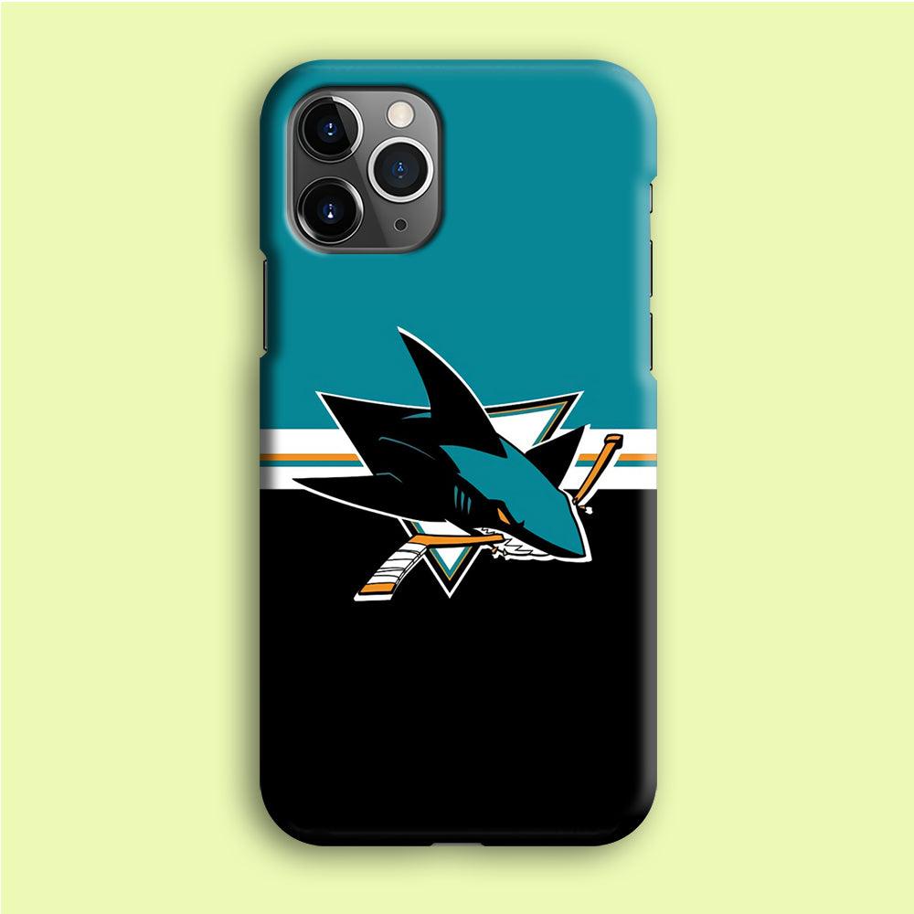 Hockey San Jose Sharks NHL 001 iPhone 12 Pro Max Case-Plastic / Full Wrap (3D Case)-Xtracase