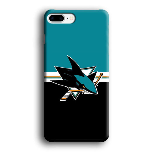 Hockey San Jose Sharks NHL 001 iPhone 7 Plus Case-Plastic / Full Wrap (3D Case)-Xtracase