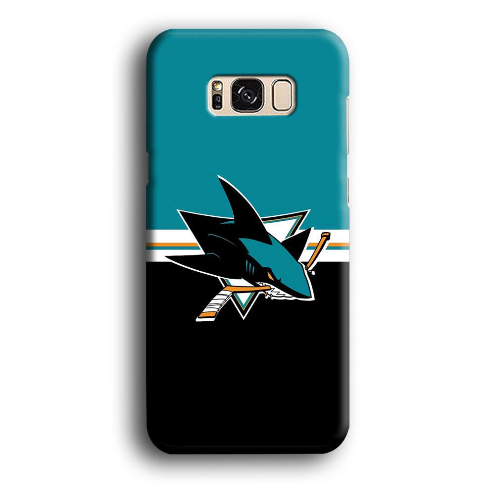 Hockey San Jose Sharks NHL 001 Samsung Galaxy S8 Plus Case-Plastic / Full Wrap (3D Case)-Xtracase
