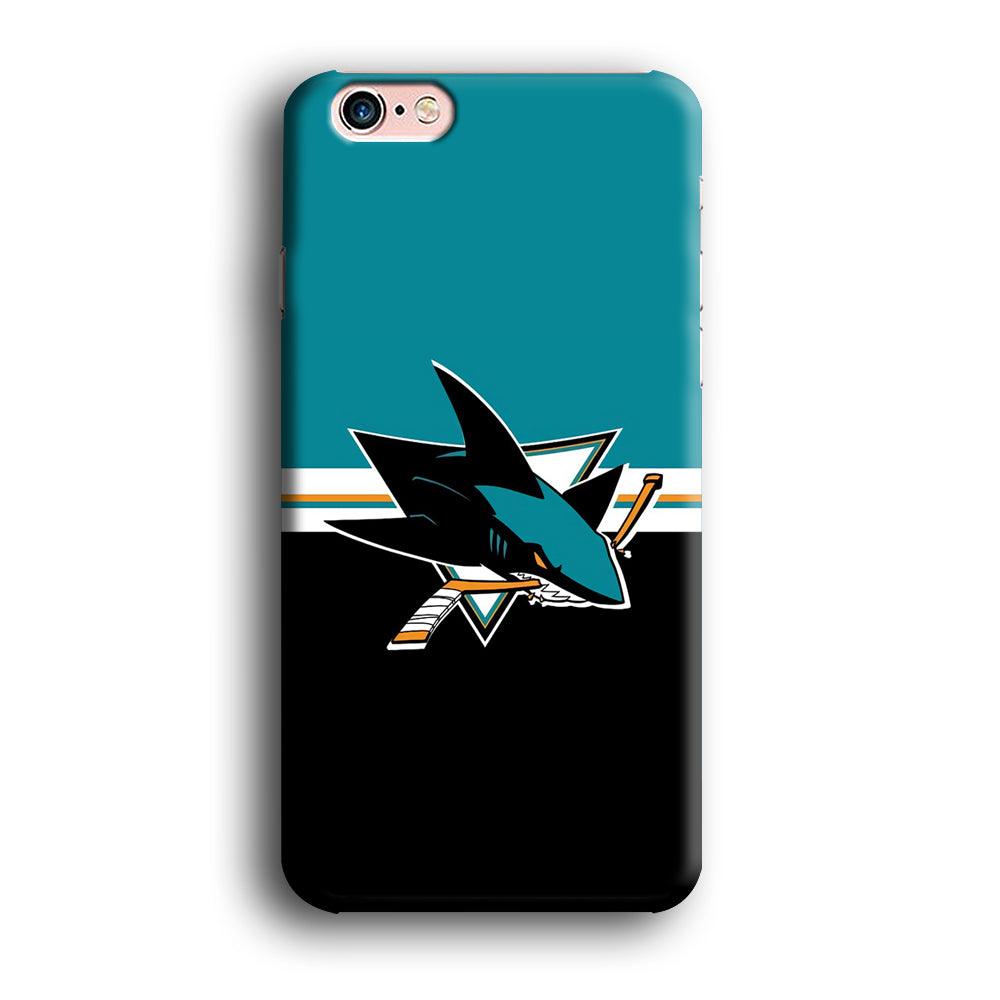 Hockey San Jose Sharks NHL 001 iPhone 6 | 6s Case-Plastic / Full Wrap (3D Case)-Xtracase