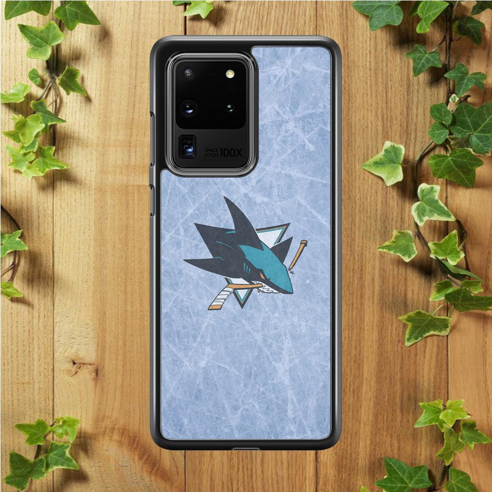 Hockey San Jose Sharks NHL 002 Samsung Galaxy S20 Ultra Case-Plastic / Full Wrap (3D Case)-Xtracase