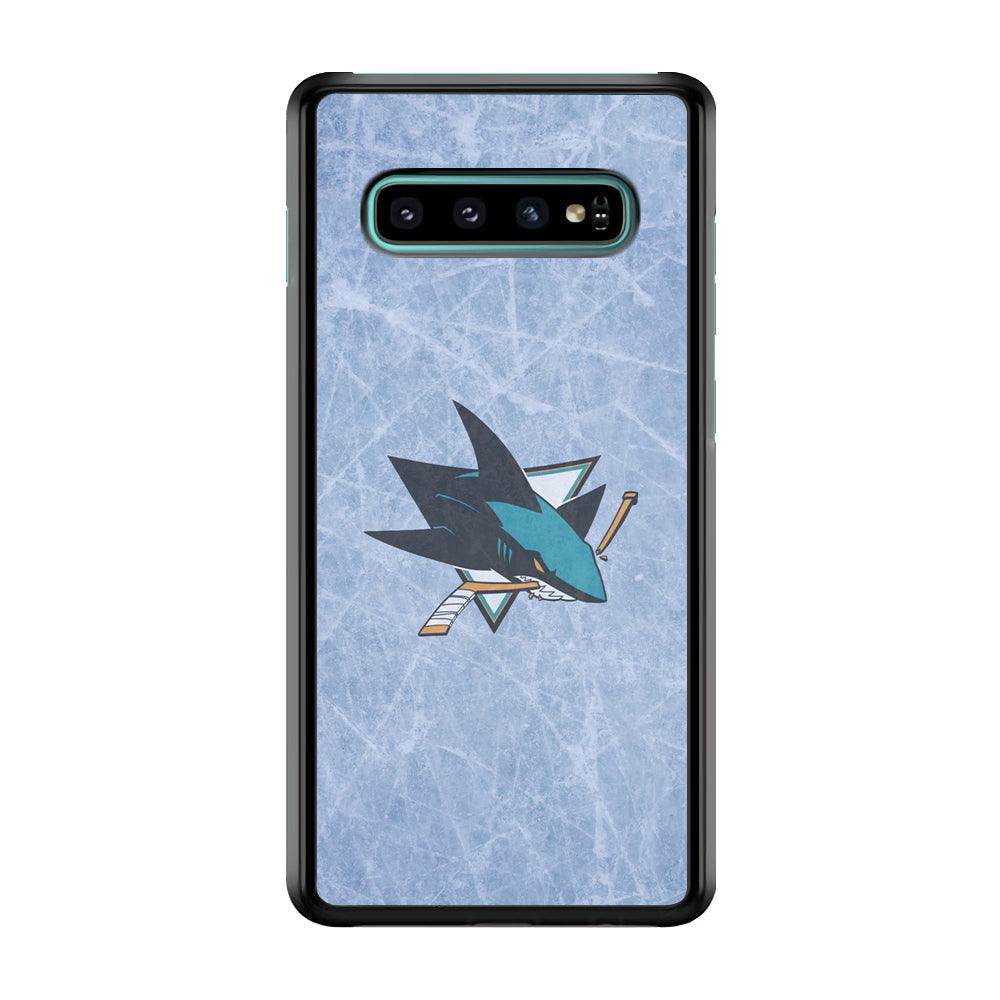 Hockey San Jose Sharks NHL 002 Samsung Galaxy S10 Plus Case-Plastic / Full Wrap (3D Case)-Xtracase