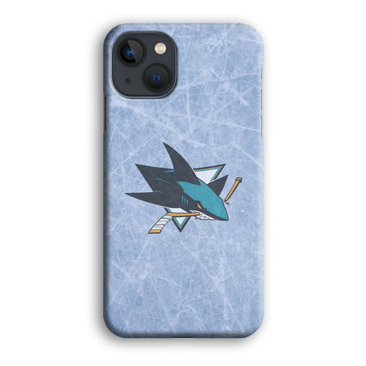 Hockey San Jose Sharks NHL 002 iPhone 13 Case-Plastic / Full Wrap (3D Case)-Xtracase