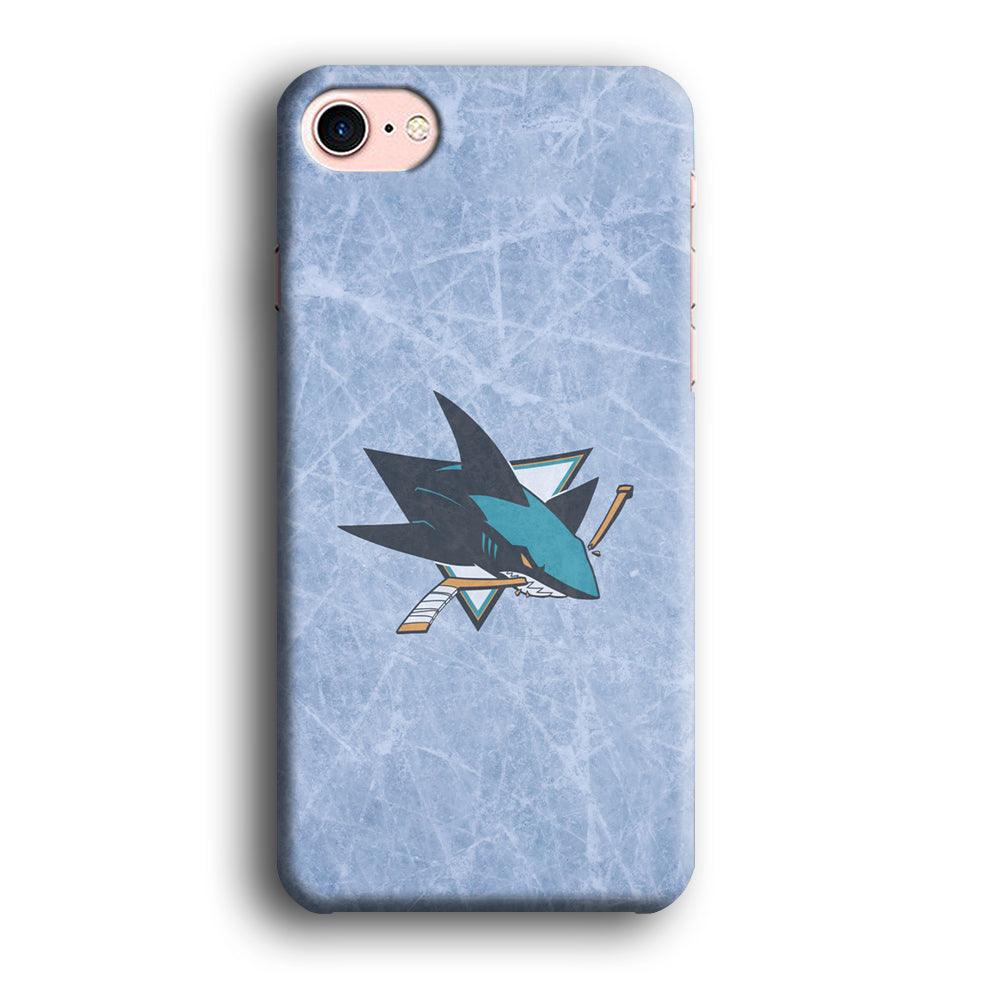 Hockey San Jose Sharks NHL 002 iPhone SE 2020 Case-Plastic / Full Wrap (3D Case)-Xtracase