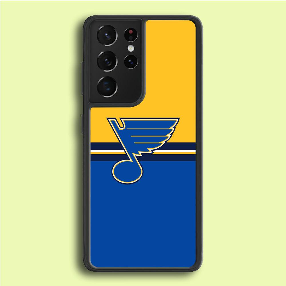 Hockey St. Louis Blues NHL 001 Samsung Galaxy S21 Ultra Case-Plastic / Full Wrap (3D Case)-Xtracase