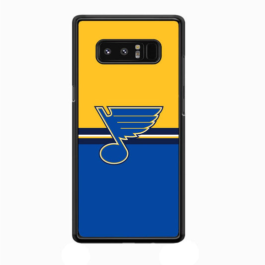 Hockey St. Louis Blues NHL 001 Samsung Galaxy Note 8 Case-Plastic / Full Wrap (3D Case)-Xtracase