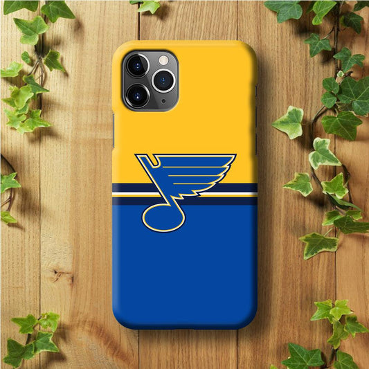 Hockey St. Louis Blues NHL 001 iPhone 11 Pro Case-Plastic / Full Wrap (3D Case)-Xtracase