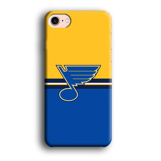 Hockey St. Louis Blues NHL 001 iPhone SE 2020 Case-Plastic / Full Wrap (3D Case)-Xtracase