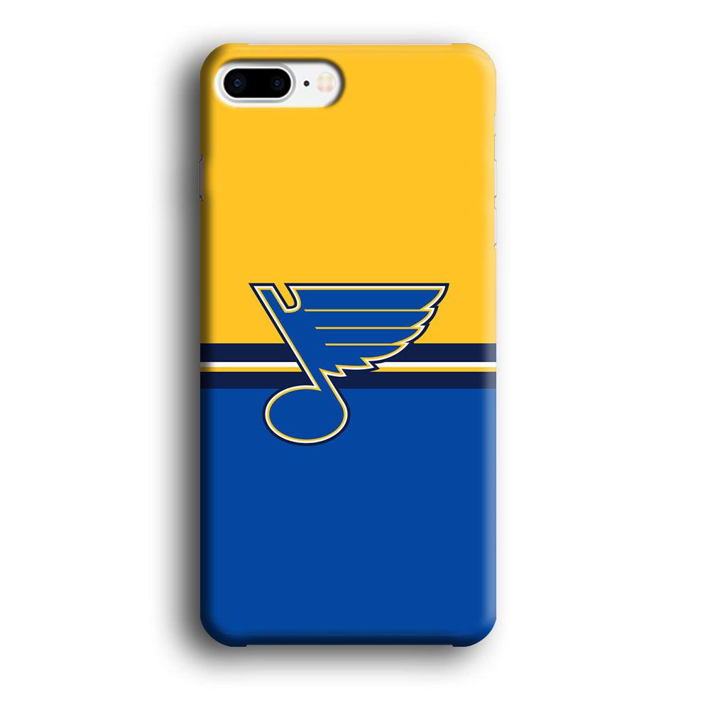 Hockey St. Louis Blues NHL 001 iPhone 8 Plus Case-Plastic / Full Wrap (3D Case)-Xtracase