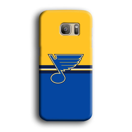 Hockey St. Louis Blues NHL 001 Samsung Galaxy S7 Edge Case-Plastic / Full Wrap (3D Case)-Xtracase