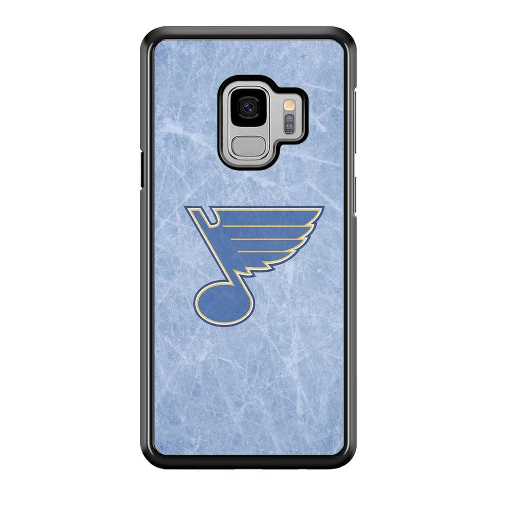 Hockey St. Louis Blues NHL 002 Samsung Galaxy S9 Case-Plastic / Full Wrap (3D Case)-Xtracase