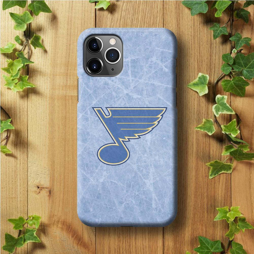 Hockey St. Louis Blues NHL 002 iPhone 11 Pro Case-Plastic / Full Wrap (3D Case)-Xtracase