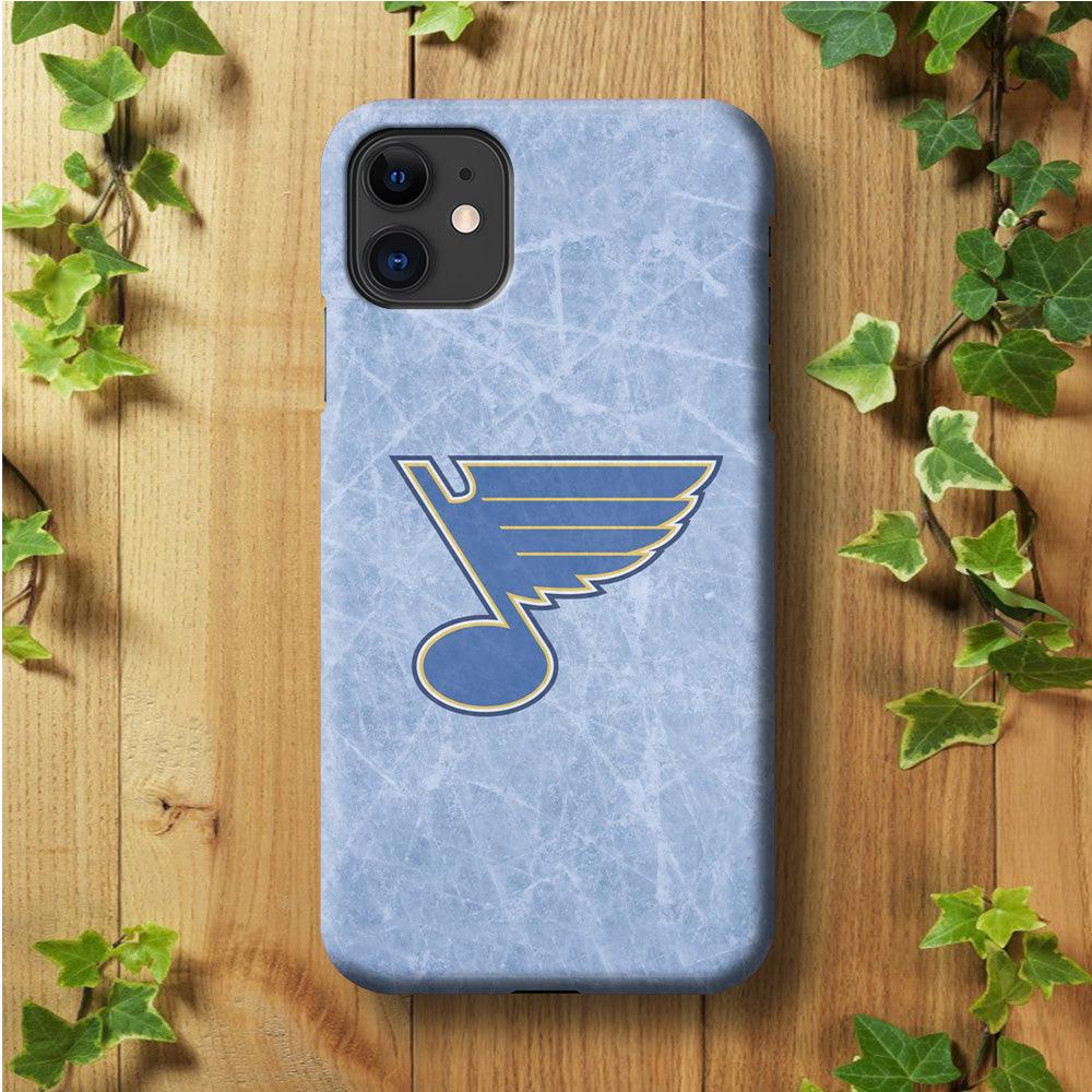 Hockey St. Louis Blues NHL 002 iPhone 11 Case-Plastic / Full Wrap (3D Case)-Xtracase