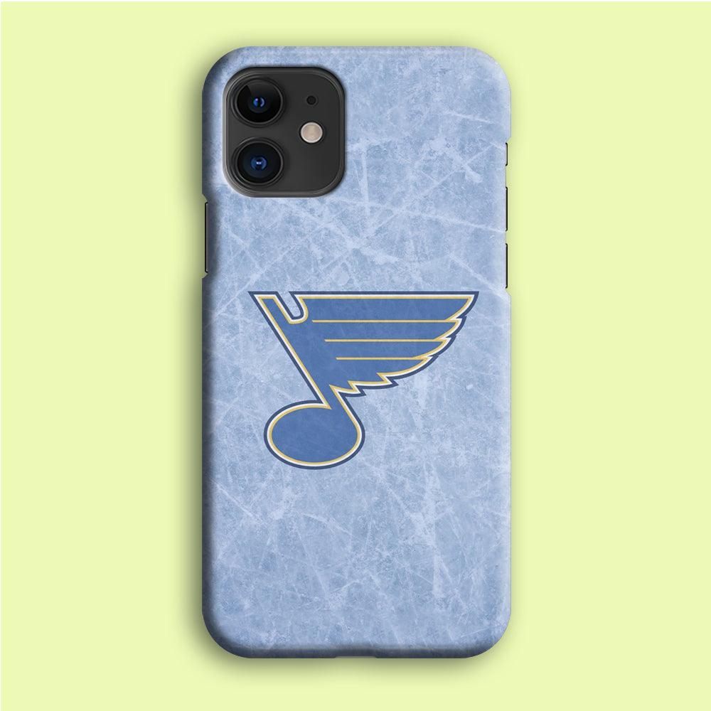 Hockey St. Louis Blues NHL 002 iPhone 12 Mini Case-Plastic / Full Wrap (3D Case)-Xtracase