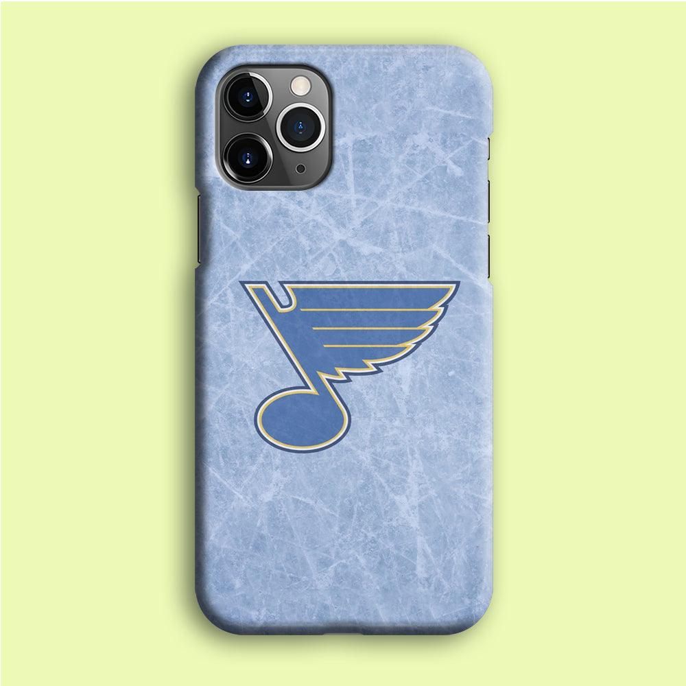 Hockey St. Louis Blues NHL 002 iPhone 12 Pro Case-Plastic / Full Wrap (3D Case)-Xtracase