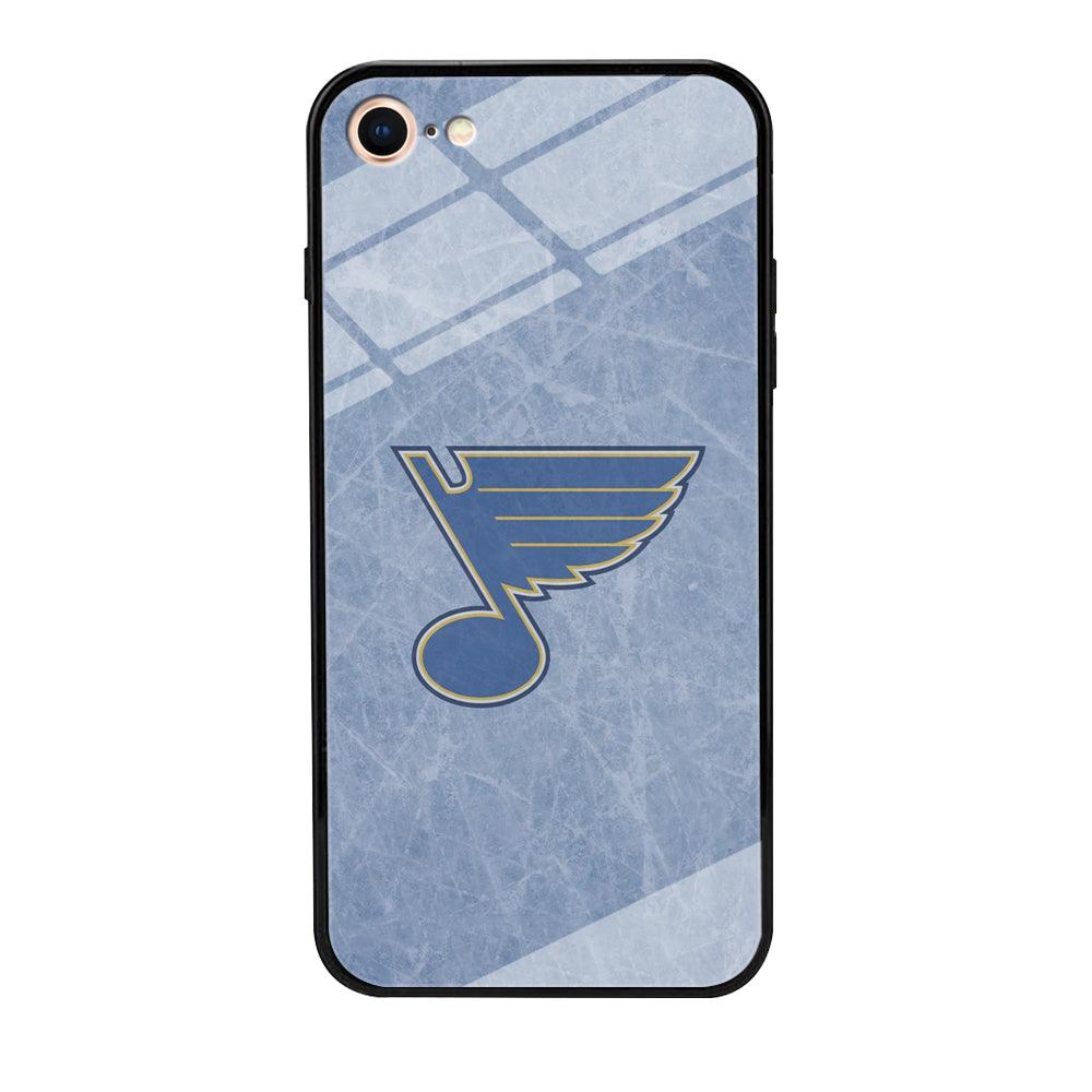 Hockey St. Louis Blues NHL 002 iPhone 7 Case-Tempered Glass Case-Xtracase