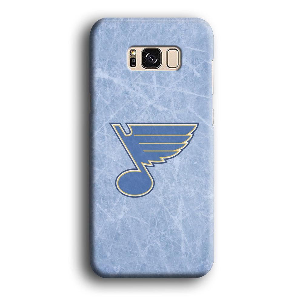 Hockey St. Louis Blues NHL 002 Samsung Galaxy S8 Case-Plastic / Full Wrap (3D Case)-Xtracase
