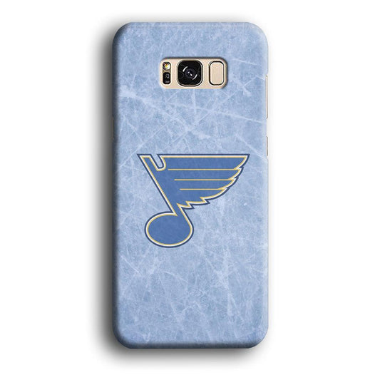Hockey St. Louis Blues NHL 002 Samsung Galaxy S8 Case-Plastic / Full Wrap (3D Case)-Xtracase