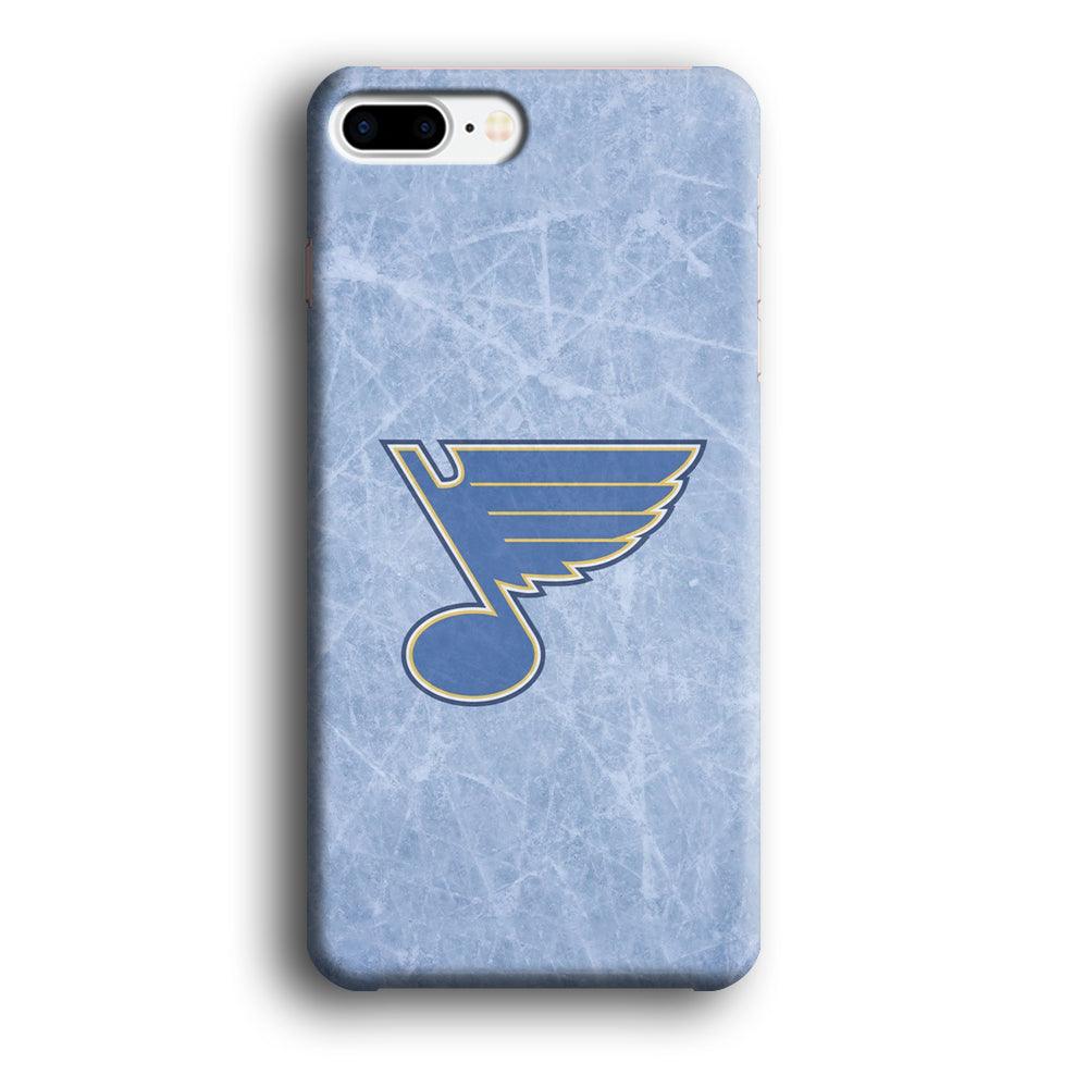 Hockey St. Louis Blues NHL 002 iPhone 8 Plus Case-Plastic / Full Wrap (3D Case)-Xtracase