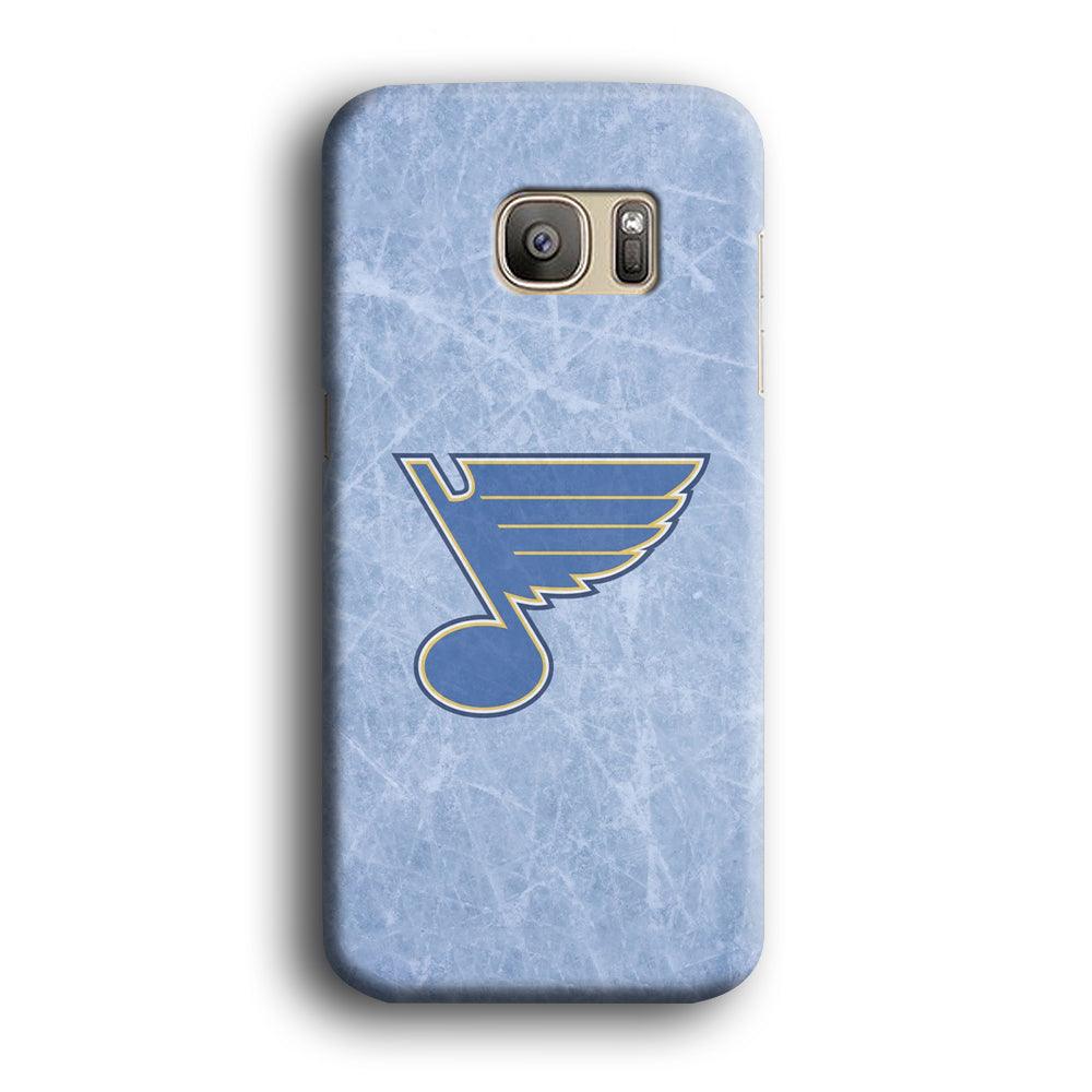 Hockey St. Louis Blues NHL 002 Samsung Galaxy S7 Edge Case-Plastic / Full Wrap (3D Case)-Xtracase