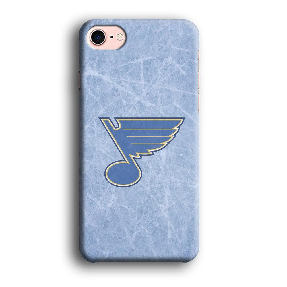 Hockey St. Louis Blues NHL 002 iPhone 7 Case-Plastic / Full Wrap (3D Case)-Xtracase