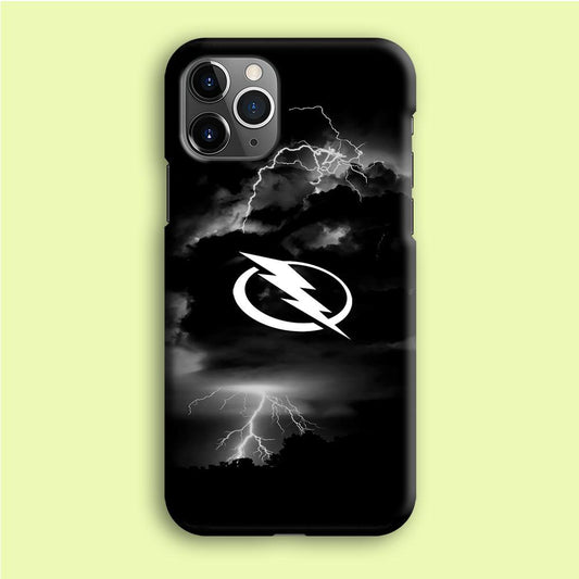 Hockey Tampa Bay Lightning NHL 002 iPhone 12 Pro Max Case-Plastic / Full Wrap (3D Case)-Xtracase