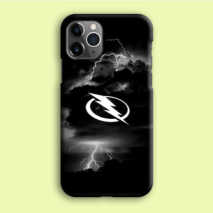 Hockey Tampa Bay Lightning NHL 002 iPhone 12 Pro Case-Plastic / Full Wrap (3D Case)-Xtracase