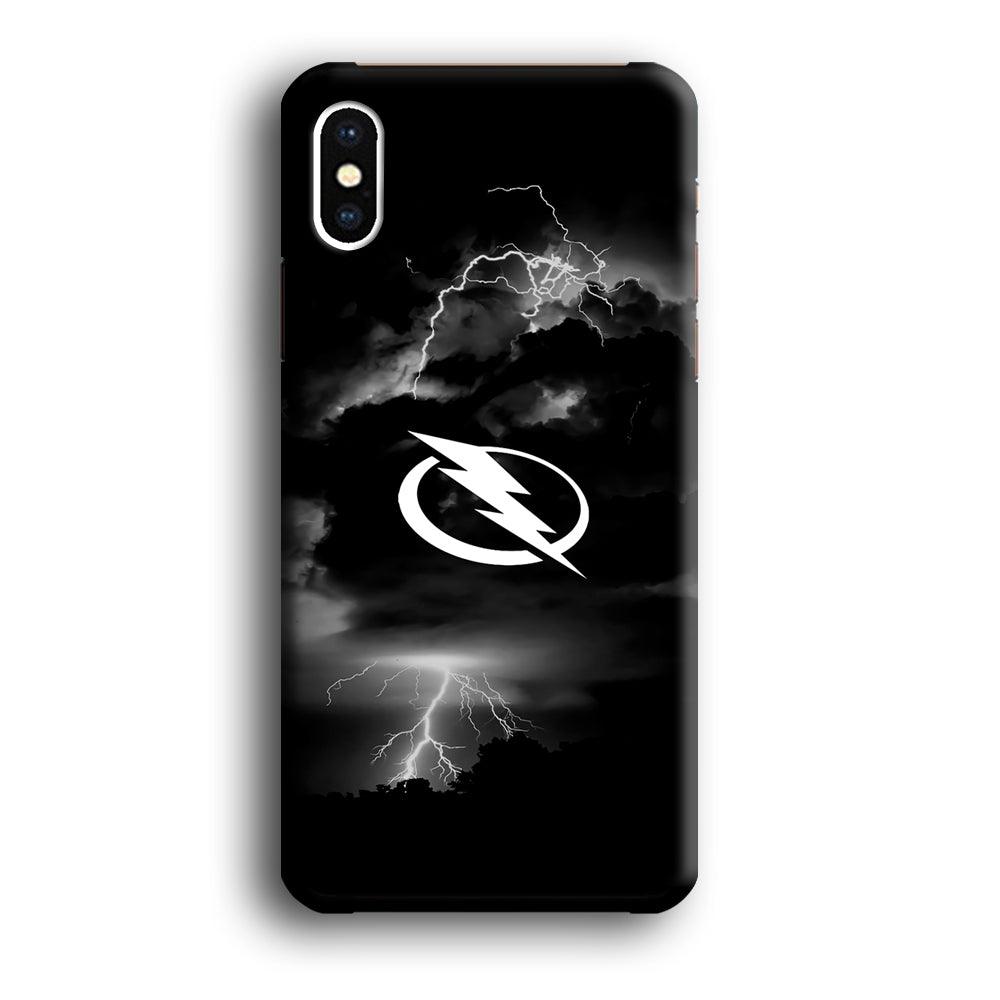 Hockey Tampa Bay Lightning NHL 002 iPhone X Case-Plastic / Full Wrap (3D Case)-Xtracase