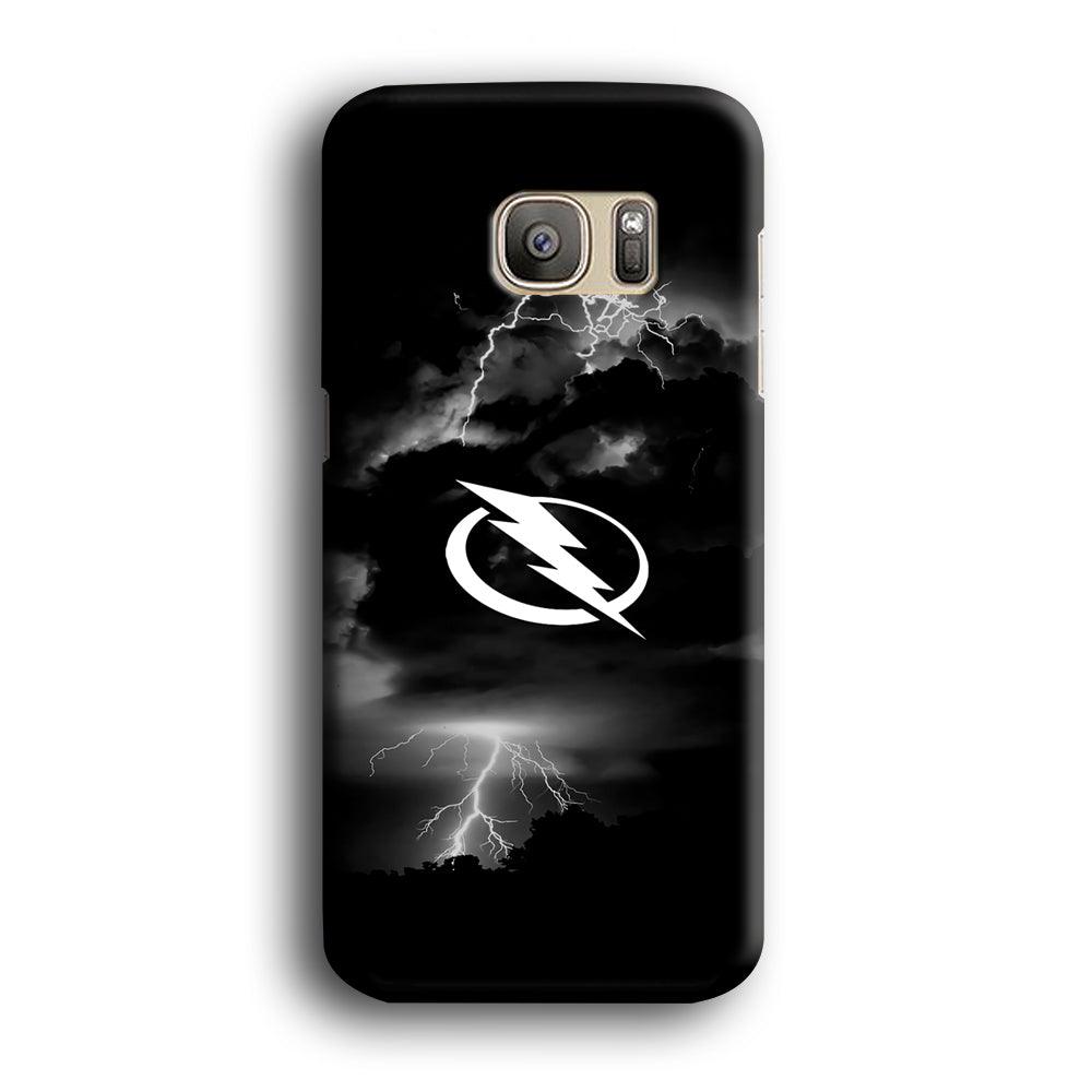 Hockey Tampa Bay Lightning NHL 002 Samsung Galaxy S7 Edge Case-Plastic / Full Wrap (3D Case)-Xtracase