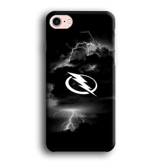 Hockey Tampa Bay Lightning NHL 002 iPhone 8 Case-Plastic / Full Wrap (3D Case)-Xtracase