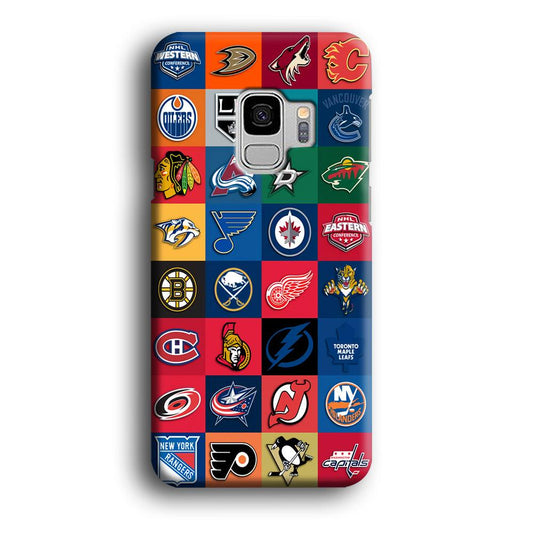Hockey Teams NHL 001 Samsung Galaxy S9 3D Case-Xtracase