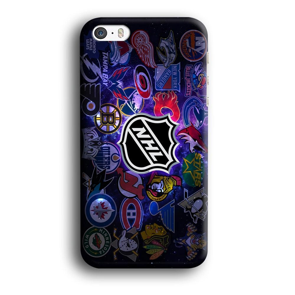 Hockey Teams NHL 002 iPhone 5 | 5s Case-Plastic / Full Wrap (3D Case)-Xtracase