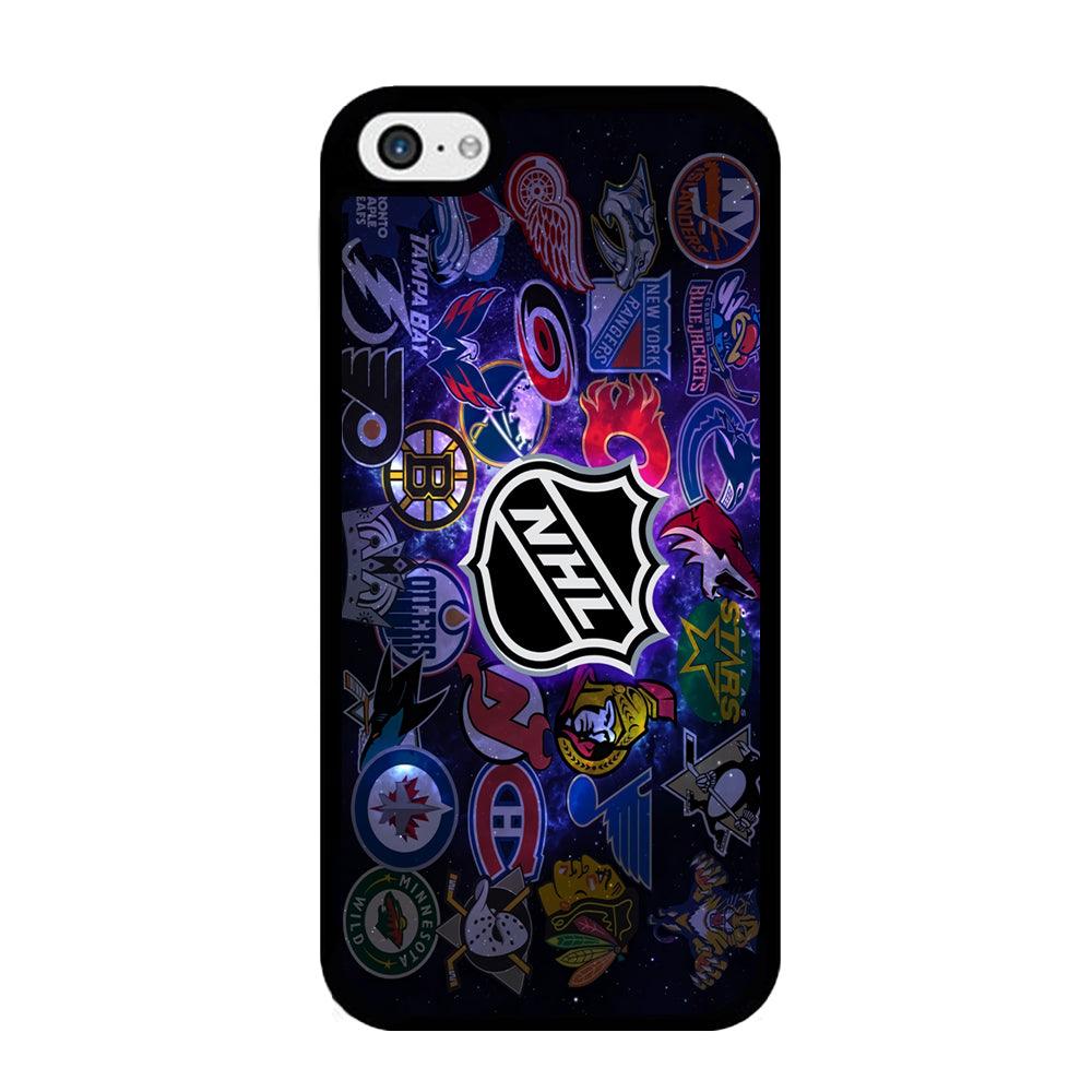 Hockey Teams NHL 002 iPhone 5 | 5s Case-Rubber / Black (2D Case)-Xtracase