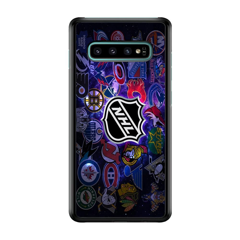 Hockey Teams NHL 002 Samsung Galaxy S10 Plus Case-Plastic / Full Wrap (3D Case)-Xtracase