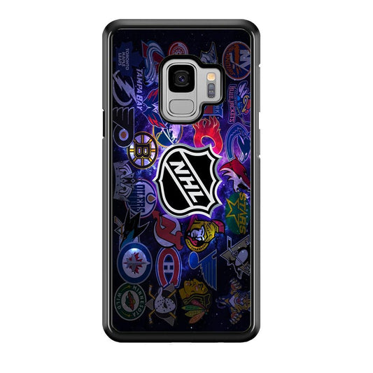 Hockey Teams NHL 002 Samsung Galaxy S9 Case-Plastic / Full Wrap (3D Case)-Xtracase
