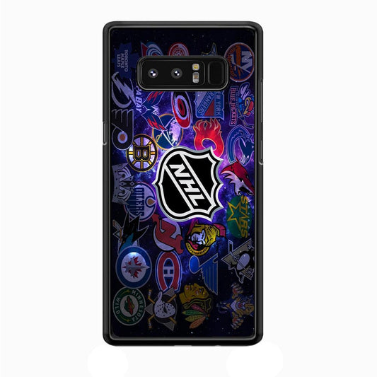 Hockey Teams NHL 002 Samsung Galaxy Note 8 Case-Plastic / Full Wrap (3D Case)-Xtracase