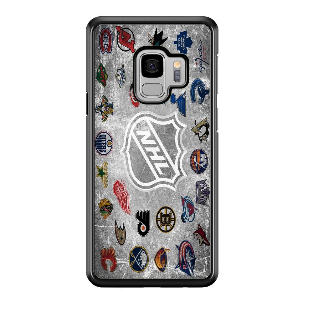 Hockey Teams NHL 003 Samsung Galaxy S9 Case-Plastic / Full Wrap (3D Case)-Xtracase