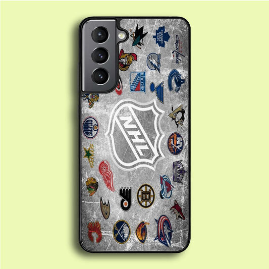 Hockey Teams NHL 003 Samsung Galaxy A16 Case-Rubber / White (2D Case)-Xtracase