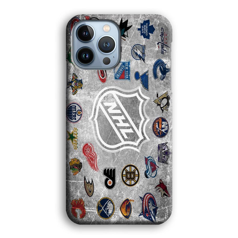 Hockey Teams NHL 003 iPhone 13 Pro Max Case-Plastic / Full Wrap (3D Case)-Xtracase