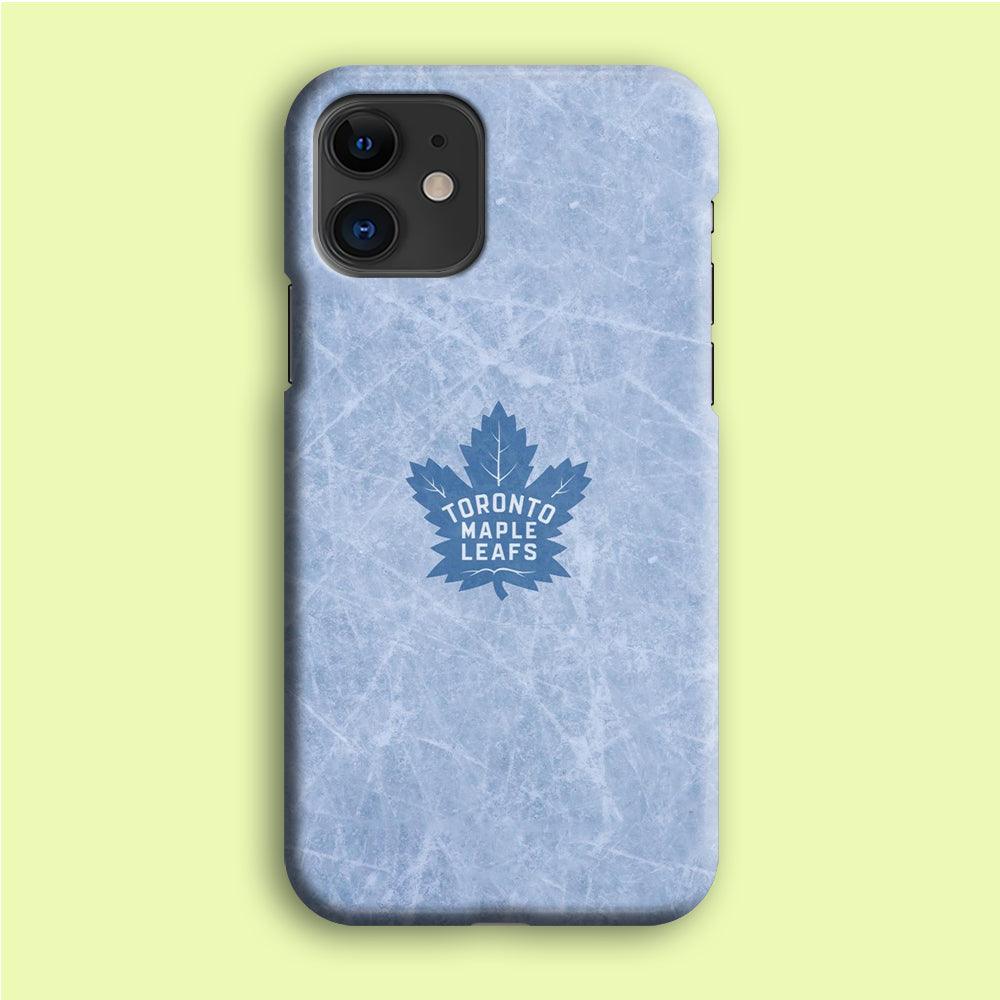 Hockey Toronto Maple Leafs NHL 001 iPhone 12 Mini Case-Plastic / Full Wrap (3D Case)-Xtracase